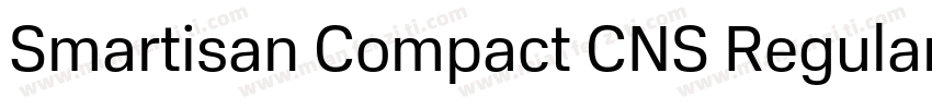 Smartisan Compact CNS Regular字体转换